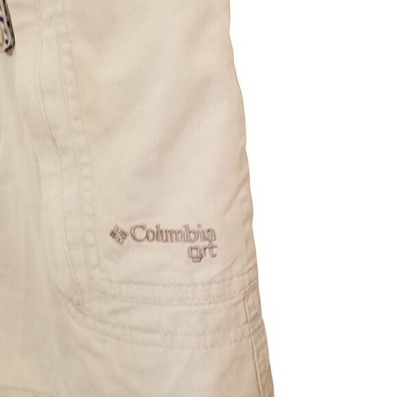 Columbia GRT Cargo Shorts Mens Large Khaki Pockets Outdoors Hiking Fishing - Picture 7 of 11